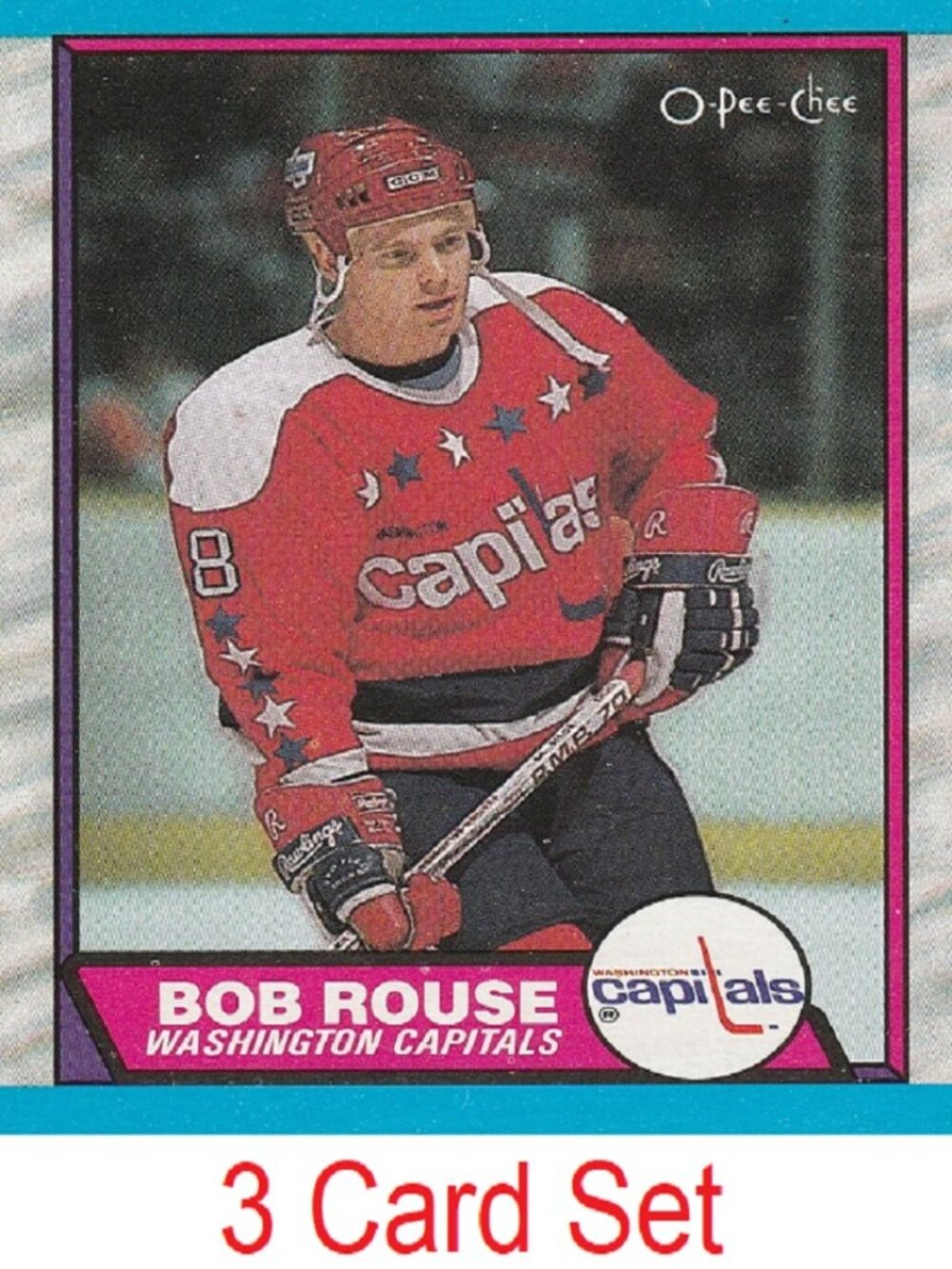 Bob Rouse Hockey Card Collection